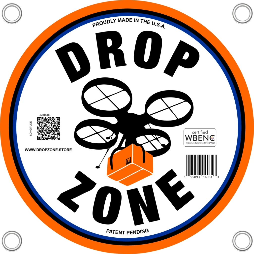 Drone Landing Pad (Our Logo) Drop Zone